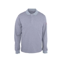 Alev Almaz Polo Yaka Sweatshirt Gri
