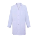 Unisex İş Önlüğü Çıtçıtlı Beyaz