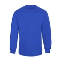 Bisiklet Yaka 2 İplik Sweatshirt Saks Mavi