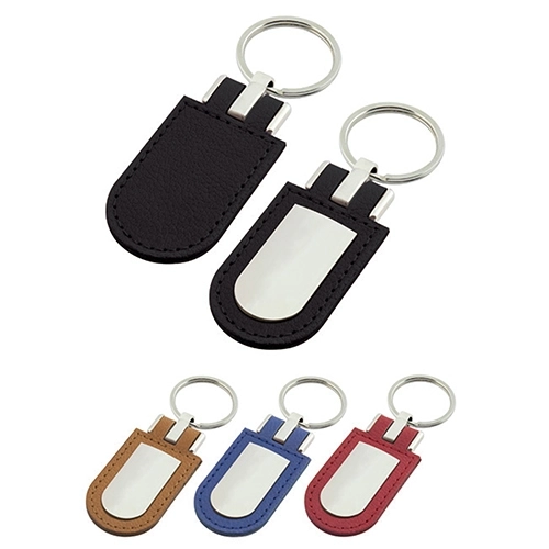 Deri-Metal Anahtarlık