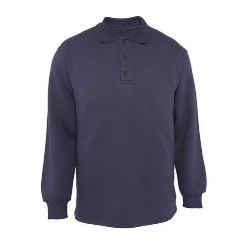 Polo Yaka 3 İplik Sweatshirt Antrasit