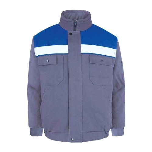 Gabardin Mont Kışlık  Gri - Saks Mavi