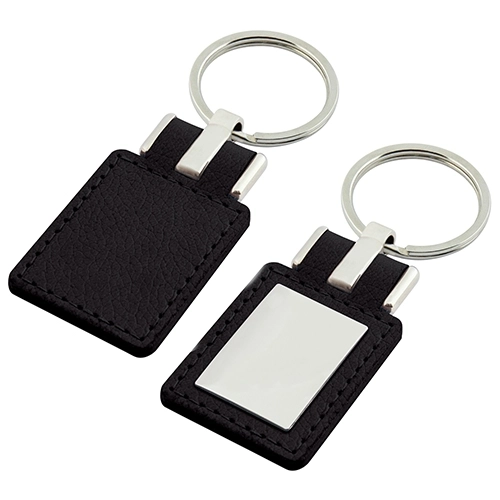 Deri-Metal Anahtarlık